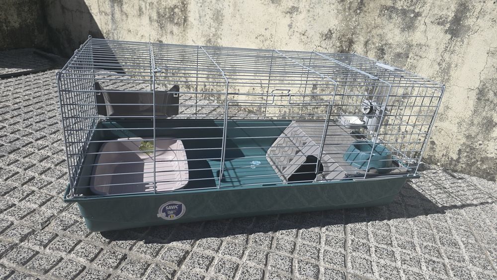 Gaiola + Transportadora para Coelho