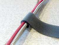 Стяжка липучка 1м кабелей удочек ширина 10-16мм проводов органайзер
