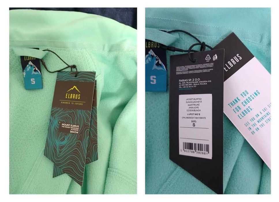 Elbrus Casaco de caminhada Unisexo Tam S (322)