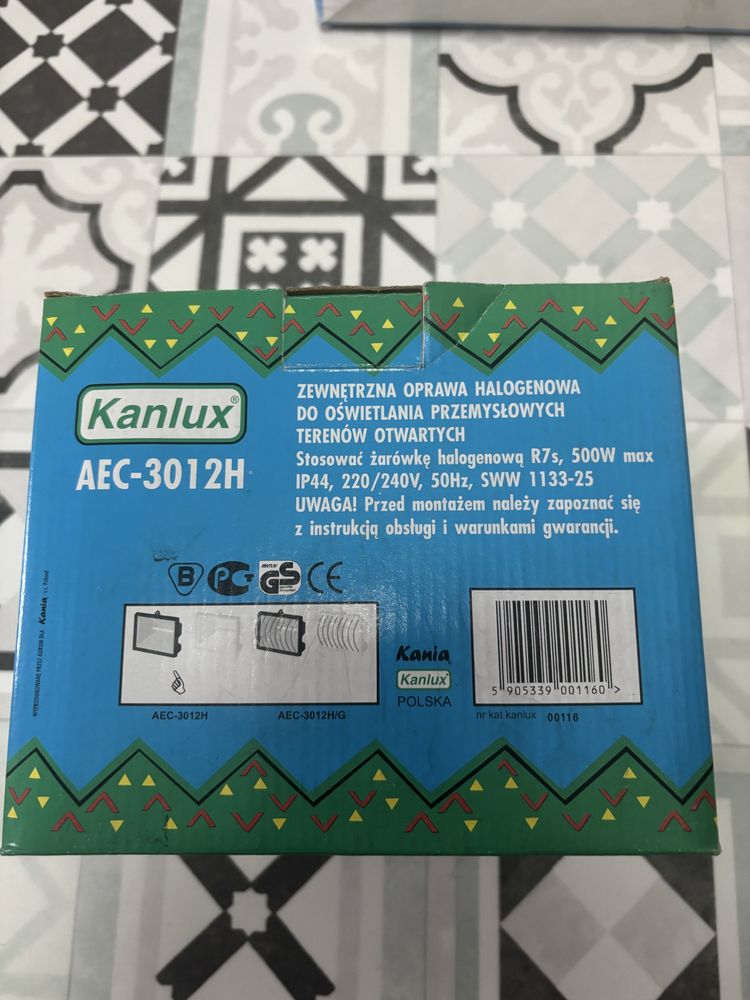 Zewnętrzna oprawa halogenowa Kanlux