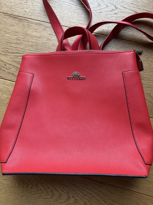 Sprzedam maly czerwony plecaczek Wittchen, nowy