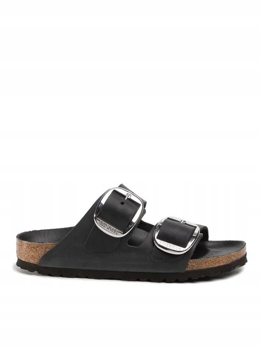 Birkenstock 37 Buty Damskie Arizona Big Buckle  Klapki Skórzane T714