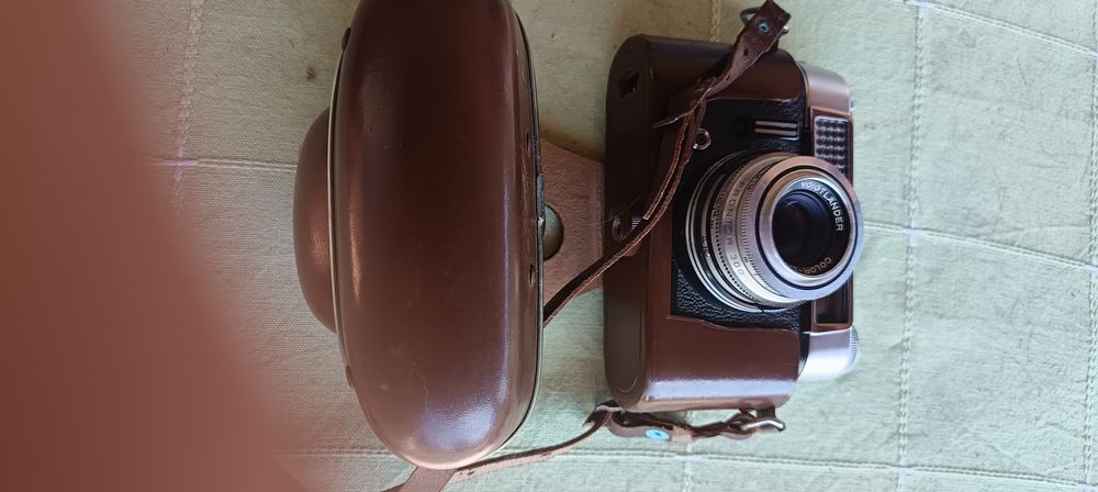 Máquina fotográfica, Voigtländer Vitoret DR vintage (35 mm, Lanthar 2.