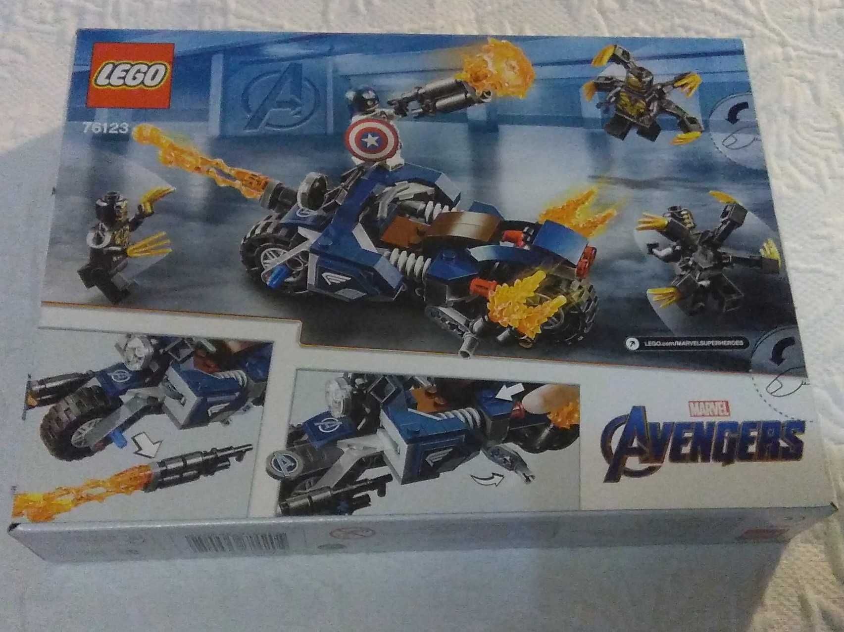 lego marvel avengers 76123 captain america outriders attack selado