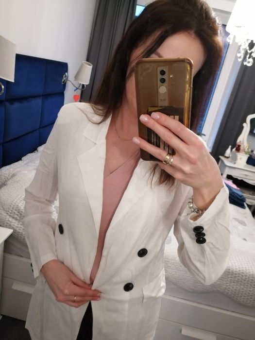 Marynarka żakiet len