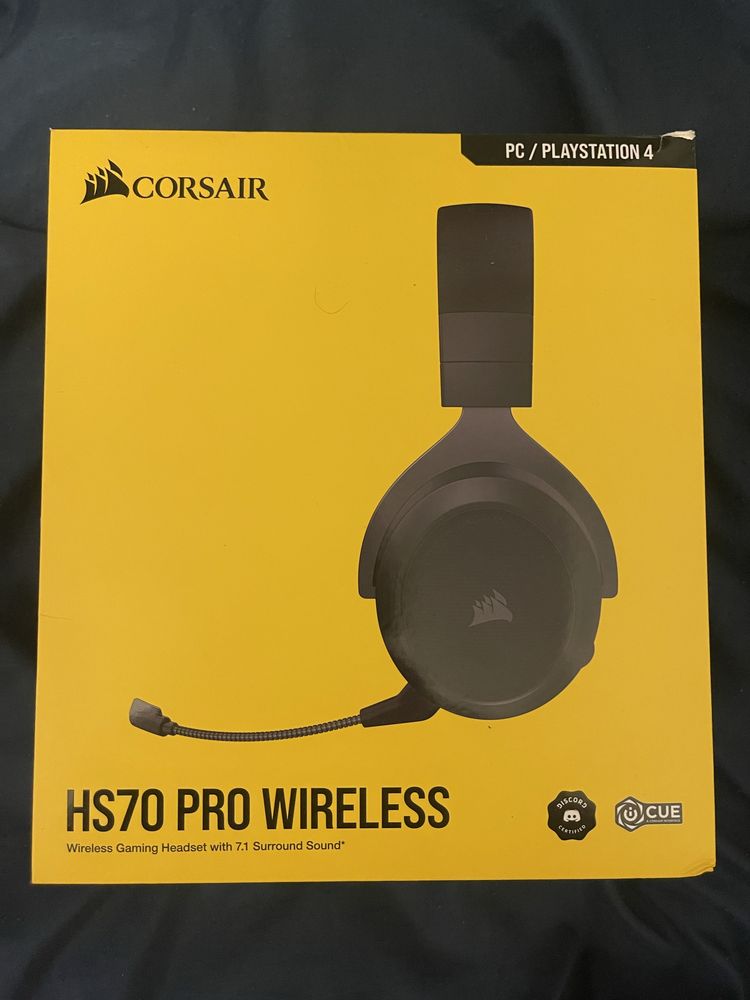 Słuchawki Corsair HS70 PRO WIRELESS