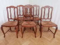 Francuskie Krzesła ludwikowskie 6 sztuk /