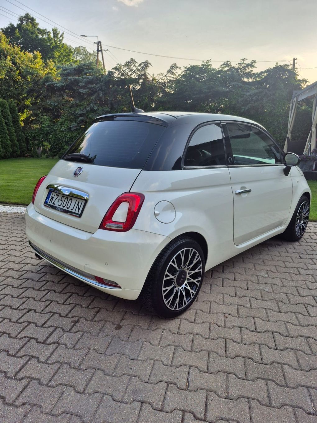 Fiat 500 Biała Perła Limitowana wersja 120TH 1.2 benzyna Okazja