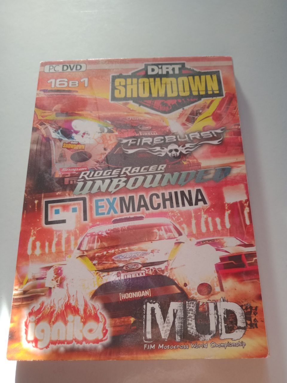 DVD диск Dirt Showdown, Death Road,