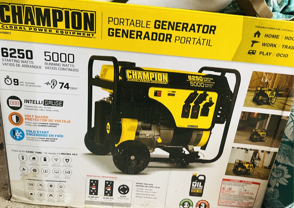Продам генераторну установку Champion