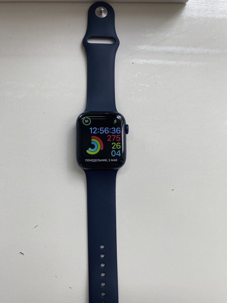 Apple Watch Series 6 GPS 44mm Blue Aluminum