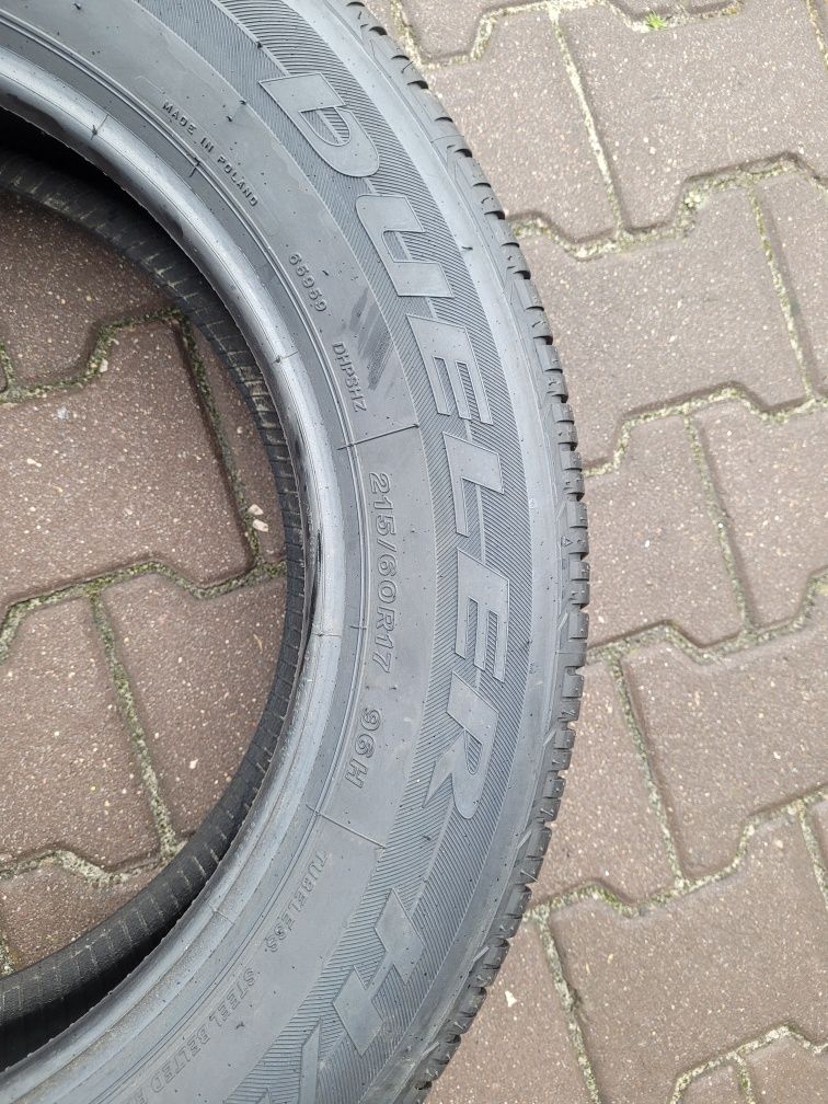 215 60 r17 Bridgestone Duler H/P Sport