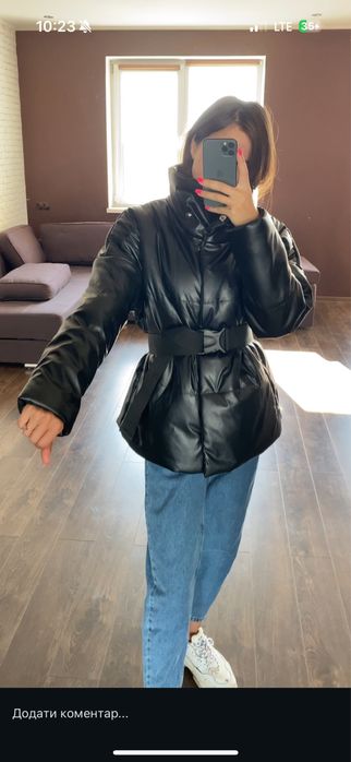 Куртка з еко-кожи
