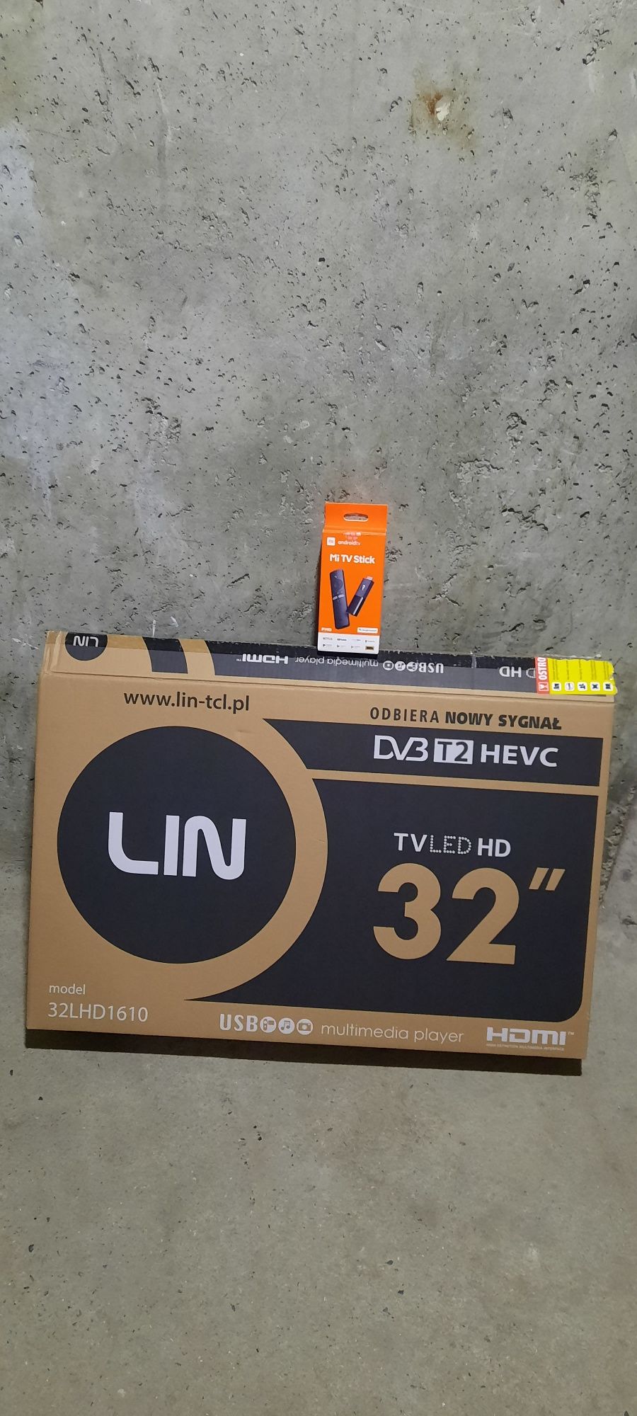Telewizor lin 32 cale plus smart na gwarancji