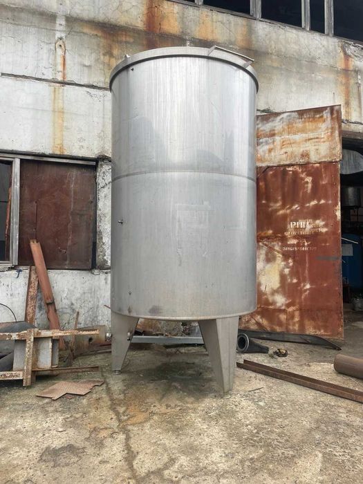 Ємність нержавіюча харчова 7 м³ | Бак | Резервуар | Без утеплення