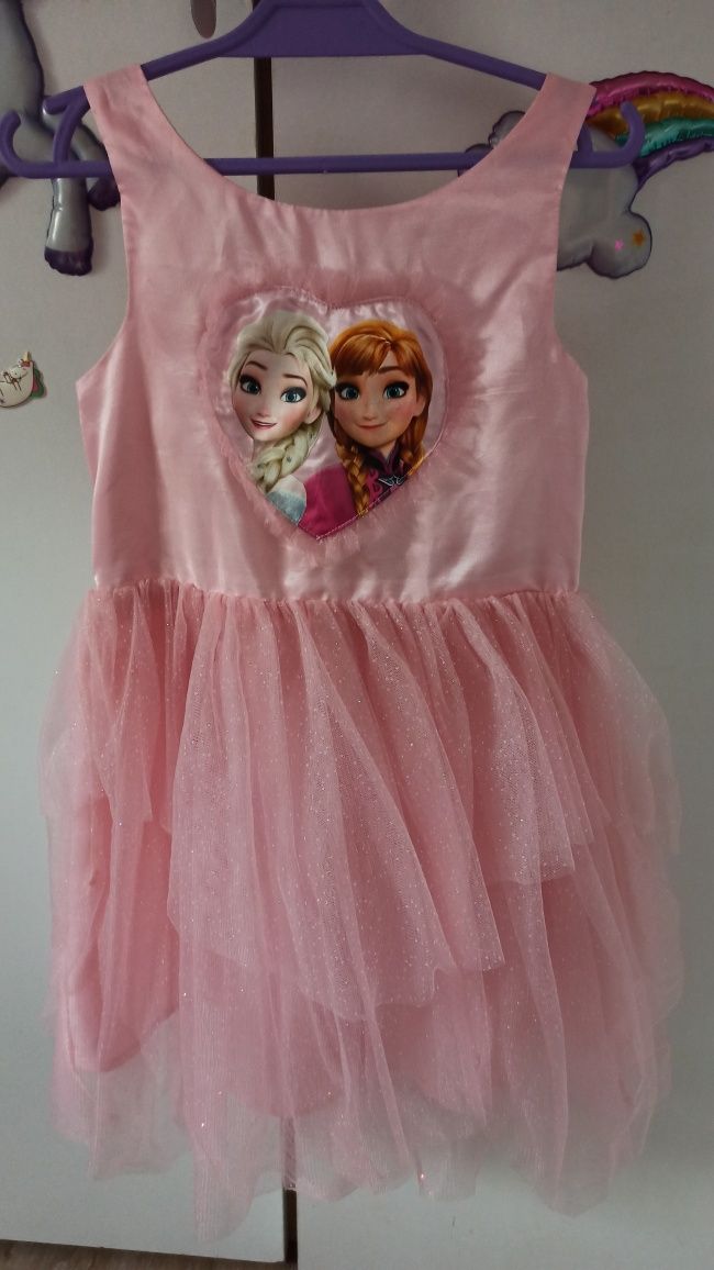 Sukienka h&m tiul frozen Anna i Elza