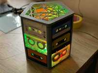 Лампа Кассета Cassette Lamp Loft Лофт Винтаж