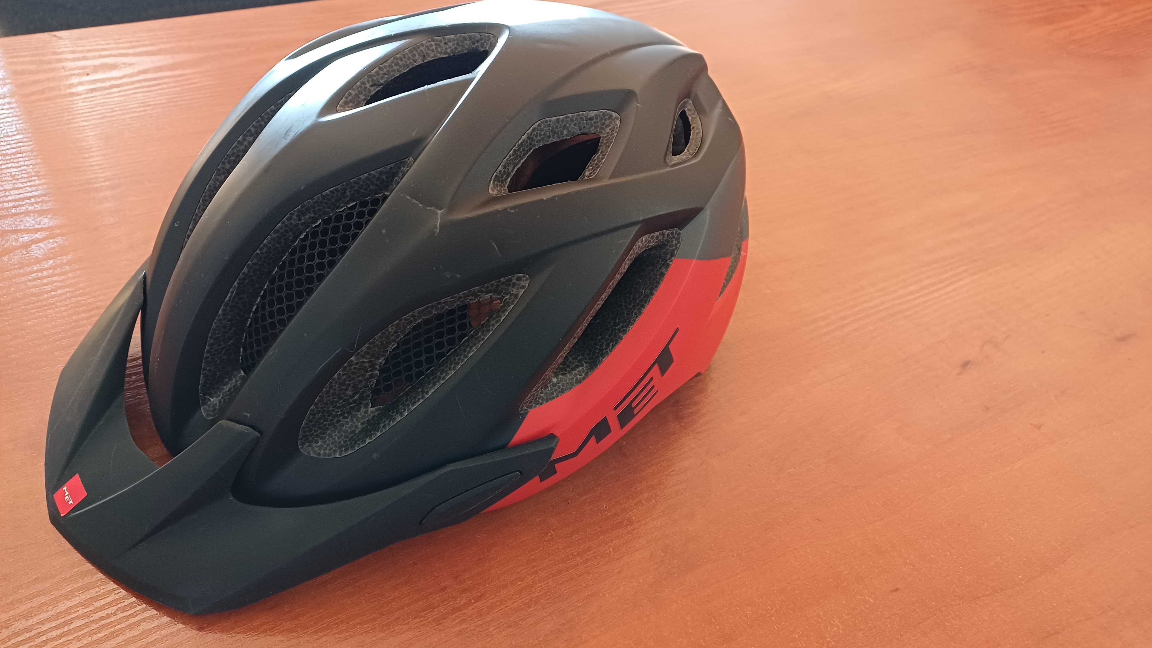 Kask rowerowy MET m109 crossover XL