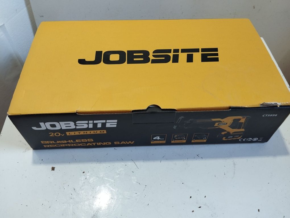 Piła szablasta krótka JOBSITE CT5956 NOWA 20V 4.0ah mocna