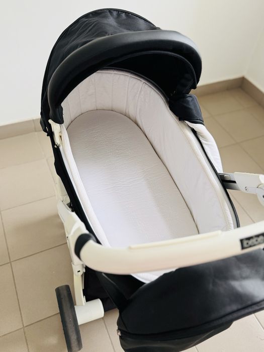 Коляска 2 в 1 ibebe-i-stop black