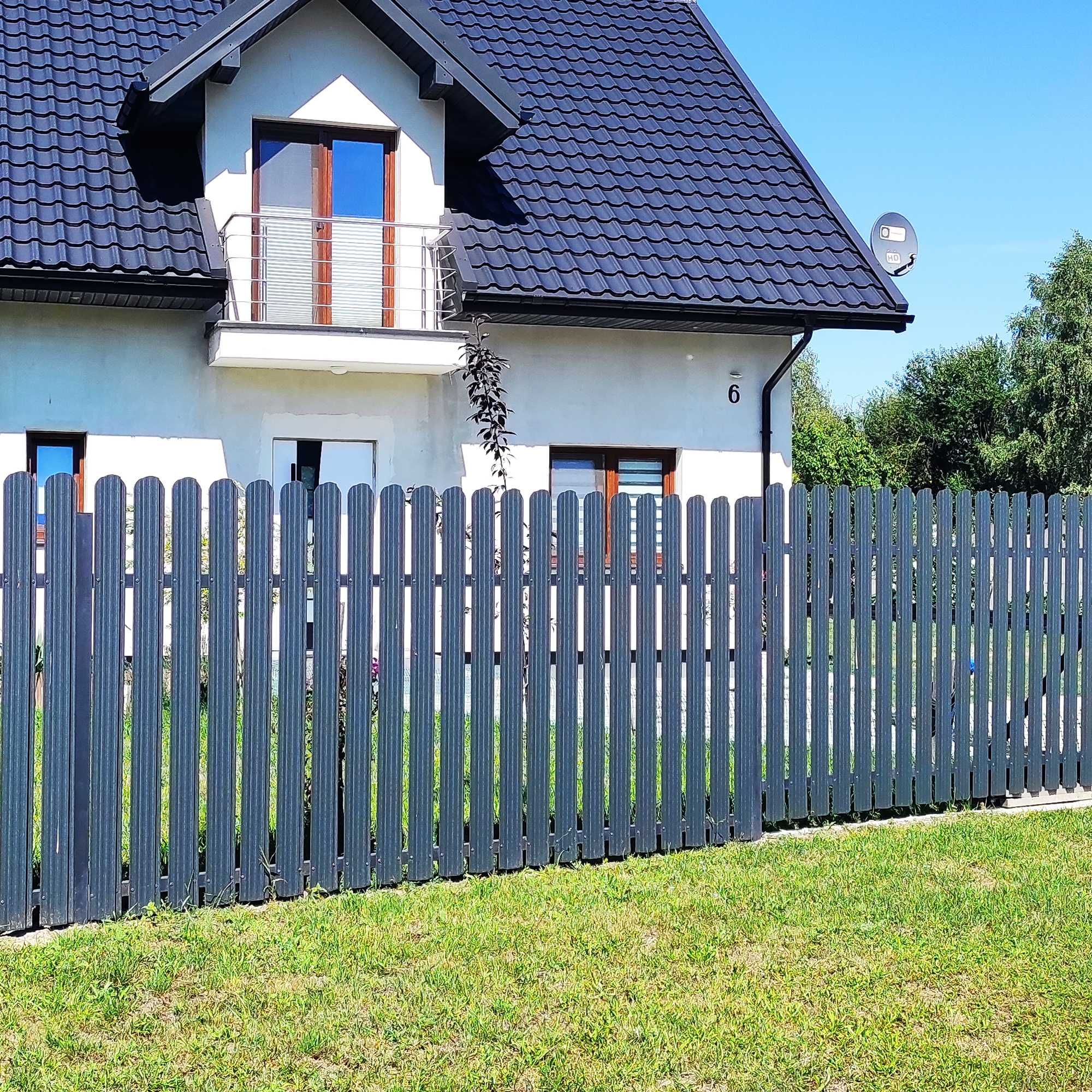 Montaż ogrodzenia sztachetowego panelowego palisadowego Budmat, A do Z