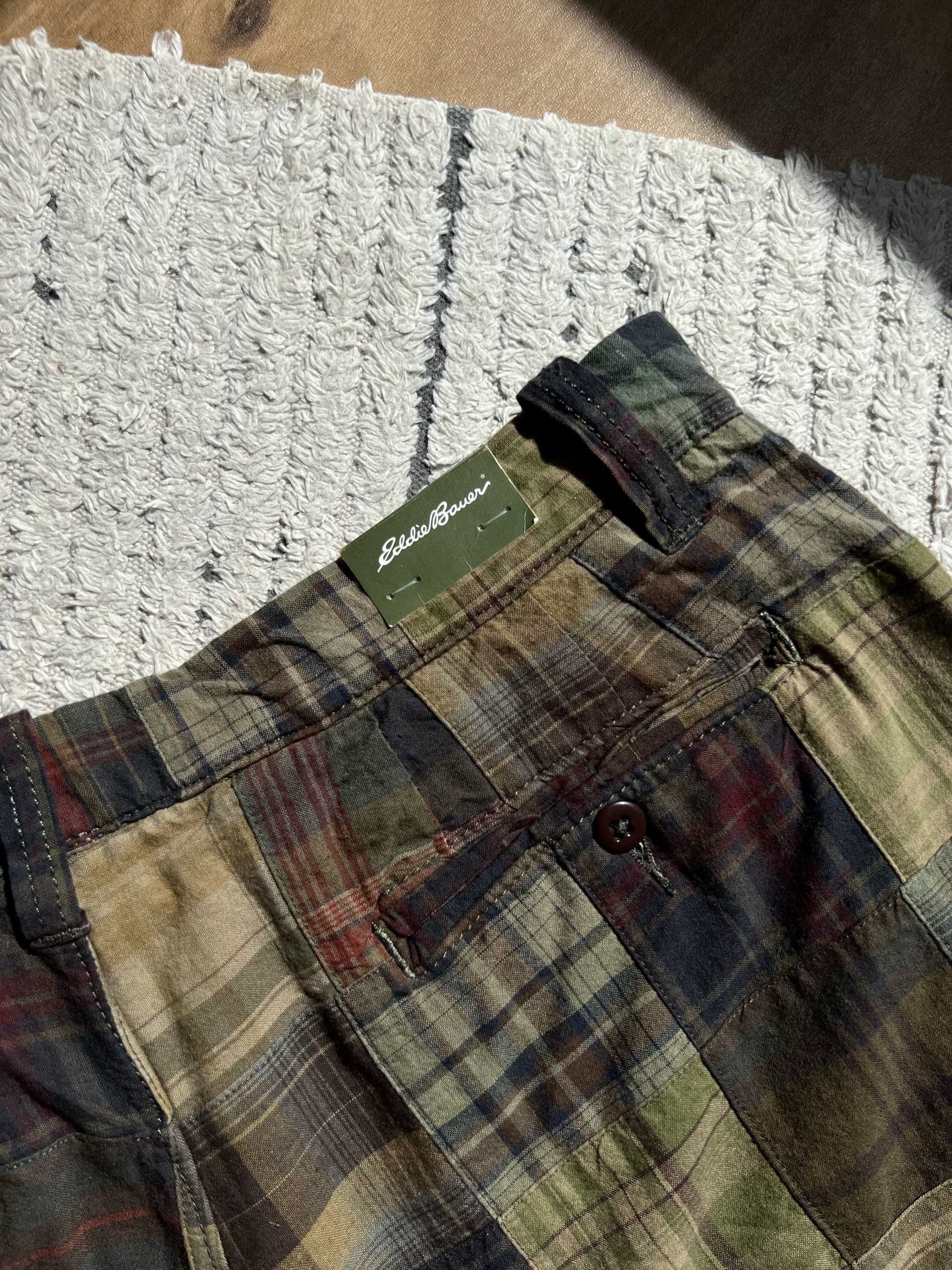 Нові шорти Eddie Bauer Patchwork Cotton Shorts