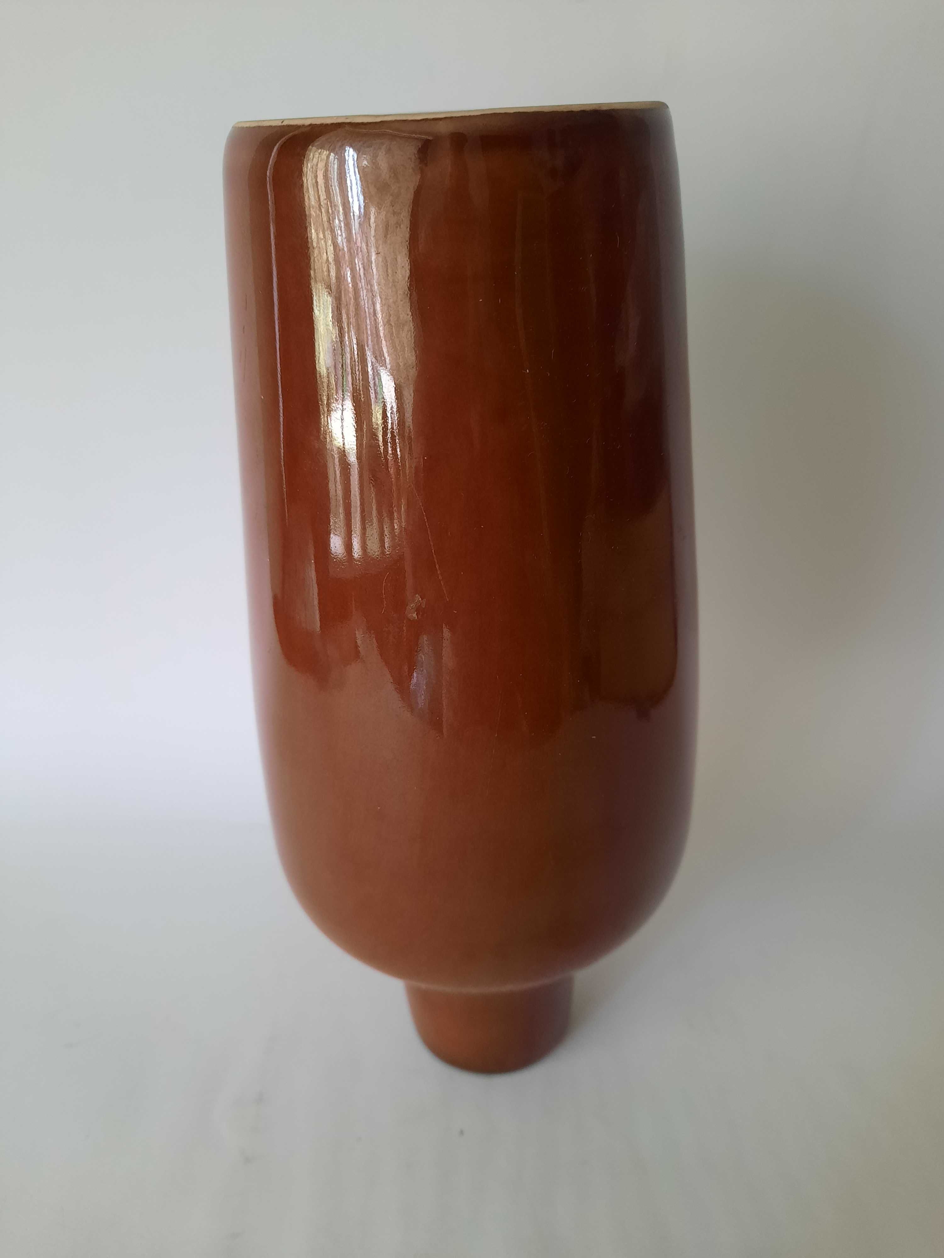 ceramiczny wazon- butla- Jaroszów,  PRL