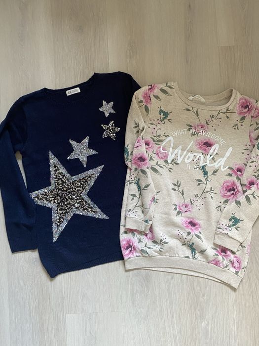 Paka H&M dziewczynka nastolatka Zima Wiosna 158/164 10 sztuk