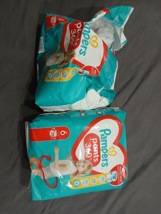 Pampers pants r. 6