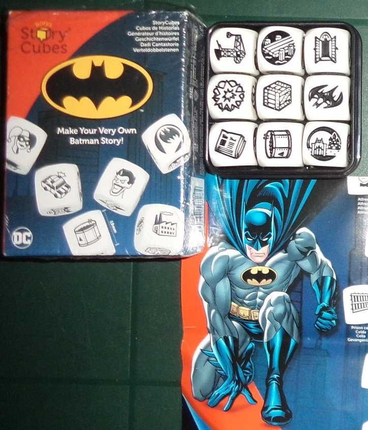Story Cubes Batman 9 kości + instrukcja, taka gierka dla dzieci