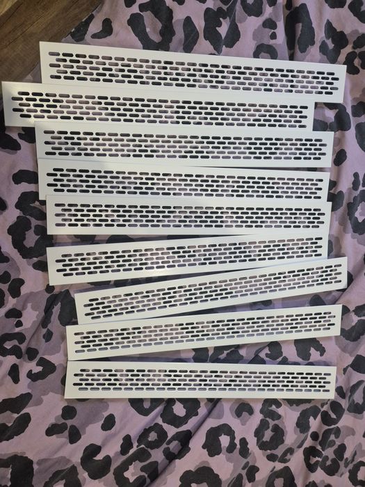 Kratka wentylacyjna aluminiowa 9 sztuk