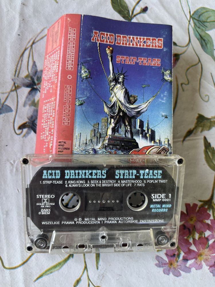 Kasety audio heavy metal rok pop disco