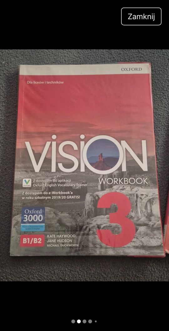 Vision 3 komplet podręcznik + ćwiczenia