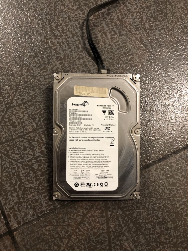 Жесткий диск Seagate barracuda 7200.10