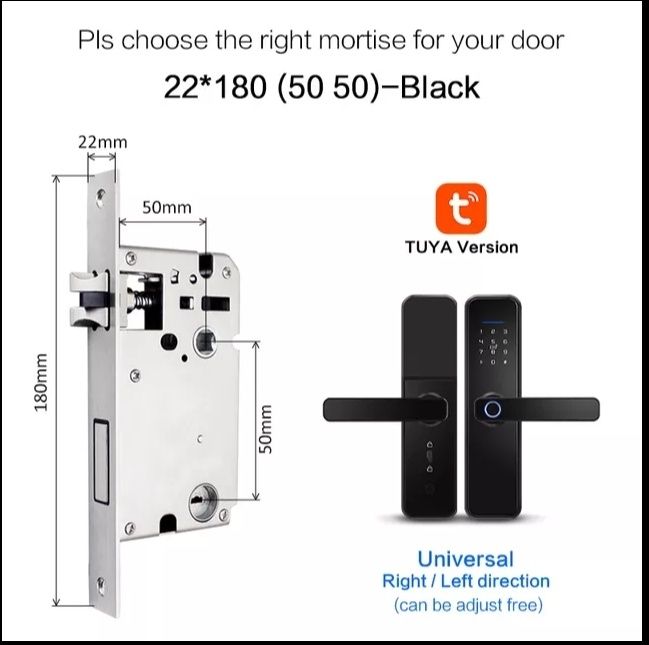 Дверной замок с отпечатком пальца WI-FI