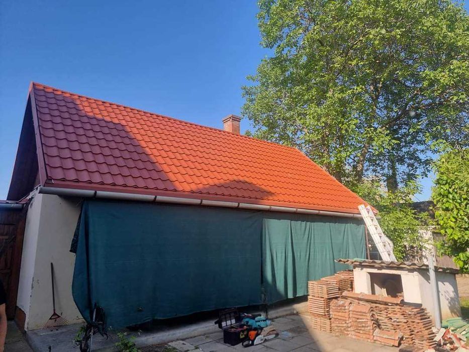 Usługi Dekarsko Blacharskie Naprawa Dachów, Montaż Pokrycia, rynien,