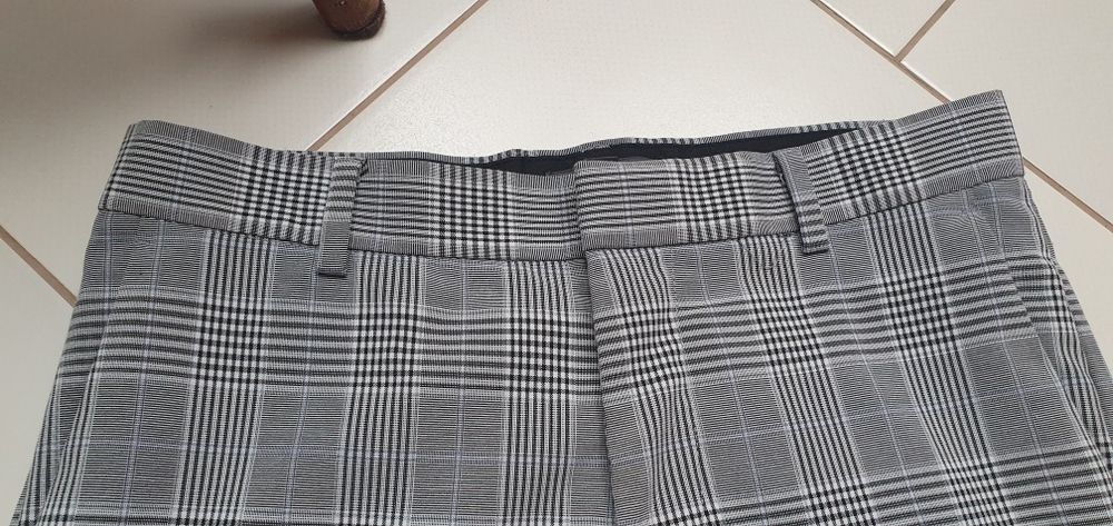 Spodnie w kratę H&M męskie młodziezowe rozmiar 29