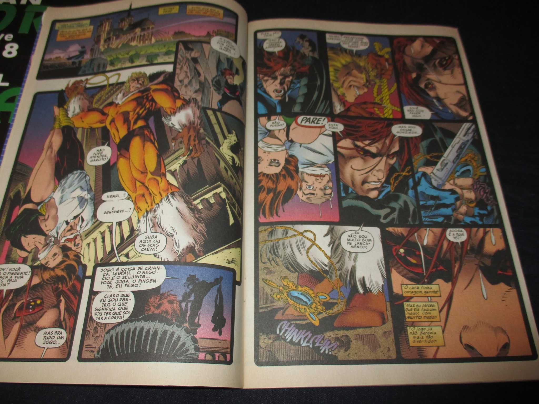 Livros BD Os Fabulosos X-Men 11 e 12 Abril Marvel