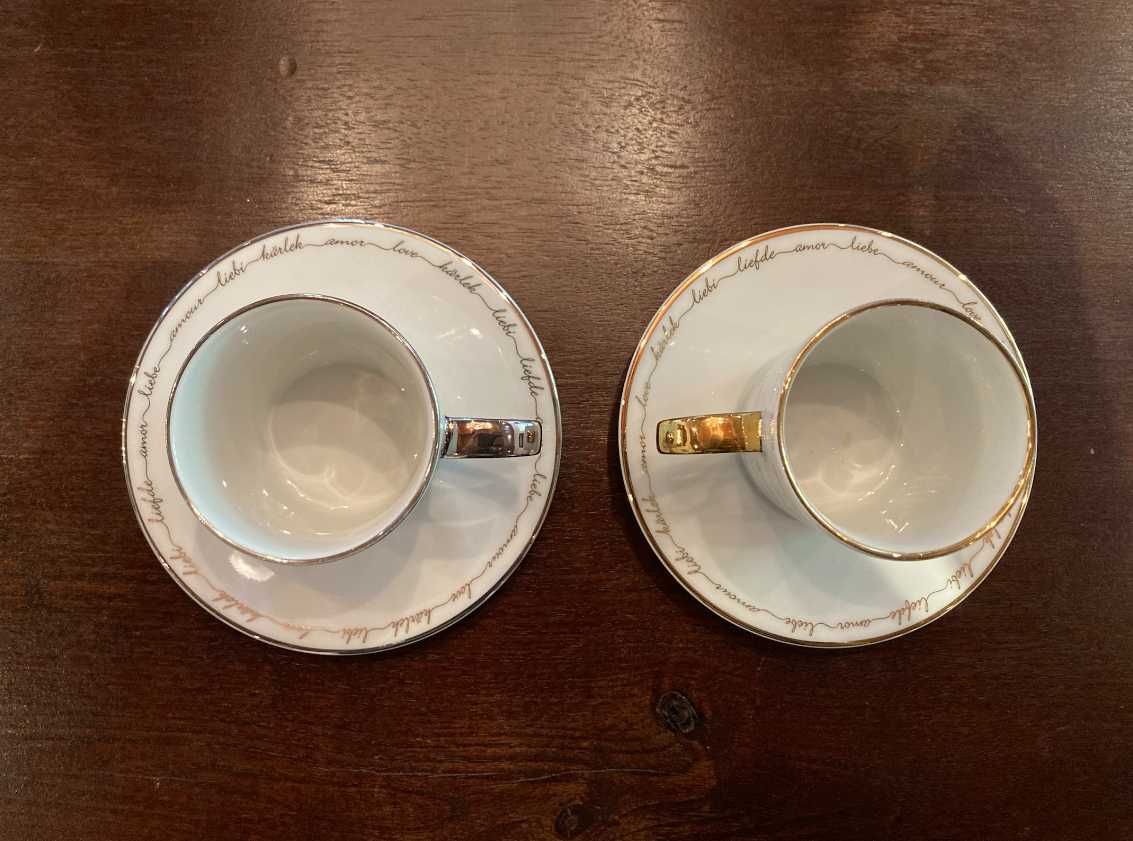 Chávenas de café SPAL l'amore