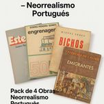 livros neorrealismo e romance social português - pack de 4 obras