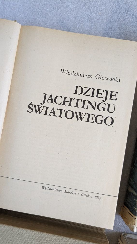 Książki Wydawnictwo morskie żeglarstwo jachting flota