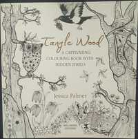 Tangle wood, от Jessica Palmer, раскраска антистрес