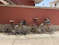 Duas Bicicletas Estrada Scott - Tamanho M e XS - usadas 2/3x