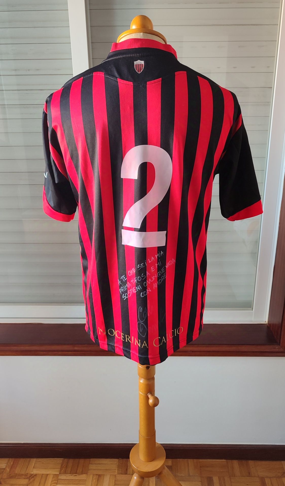 Camisola de jogo Nocerina - Itália 2012/2013