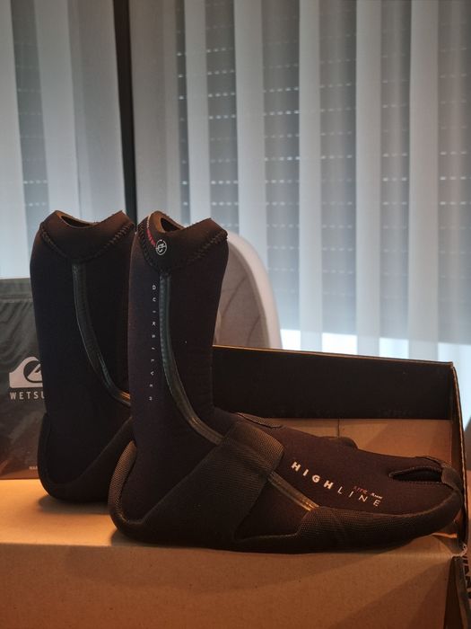 Botas Surf Lite Boy Highline Quiksilver 5mm (Tamanho 34) - NOVAS