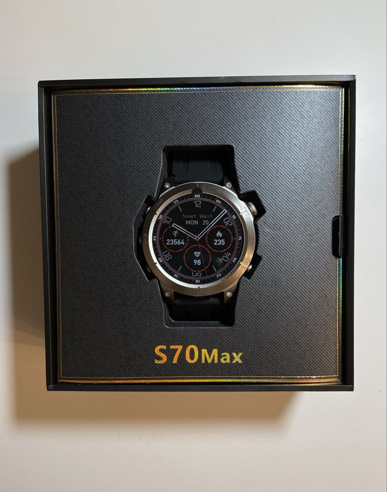 inteligentny zegarek S70MAX dla mężczyzn
