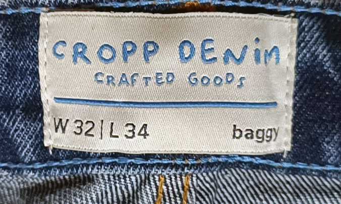 Джинси широкі баггі Cropp (W32 L34)