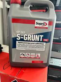 S-GRUNT PRO GP 263  Głęboko penetrujący grunt szybkoschnący 5 i 10kg