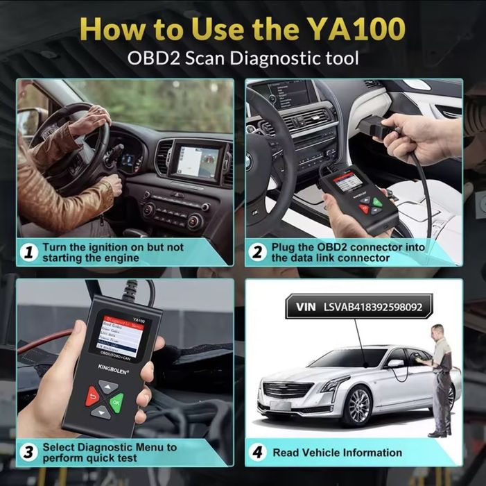 Máquina de diagnóstico OBD 2 - NOVA