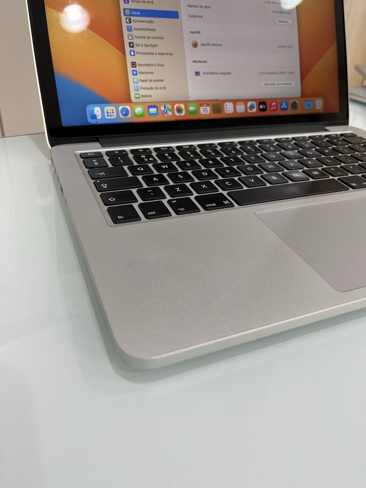 Macbook Pro Retina 13 2015 i5 8GB RAM 250GB SSD Bateria Nova